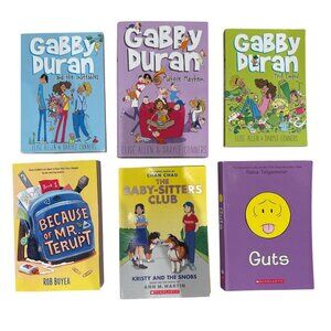 Bundle of 6 Middle School Children's Books